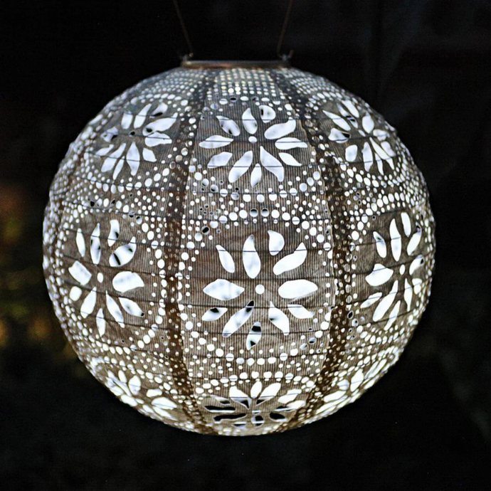 Soji Stella Boho Globe Lantern - Becket Hitch