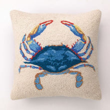 Load image into Gallery viewer, Blue Crab Pillow
