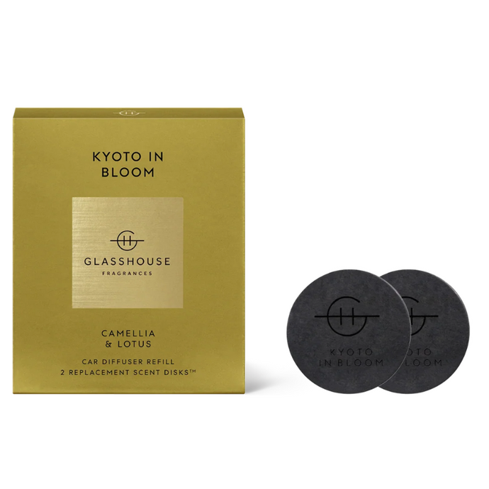 Kyoto in Bloom Car Diffuser Refill Pack - becket hitch
