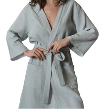 Load image into Gallery viewer, Alaia Sage Kimono - Becket Hitch
