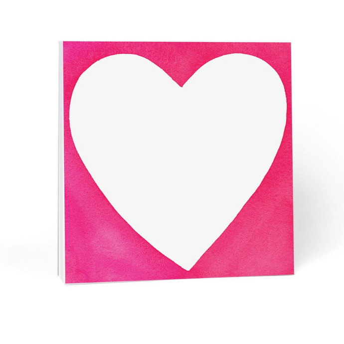 Chubby Heart Notepad - BEcket Hitch
