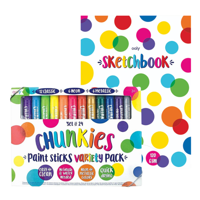 Chunkies 24 Sketchbook Set – Becket Hitch