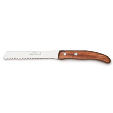 Load image into Gallery viewer, Exotic Wood Serrated Knife
