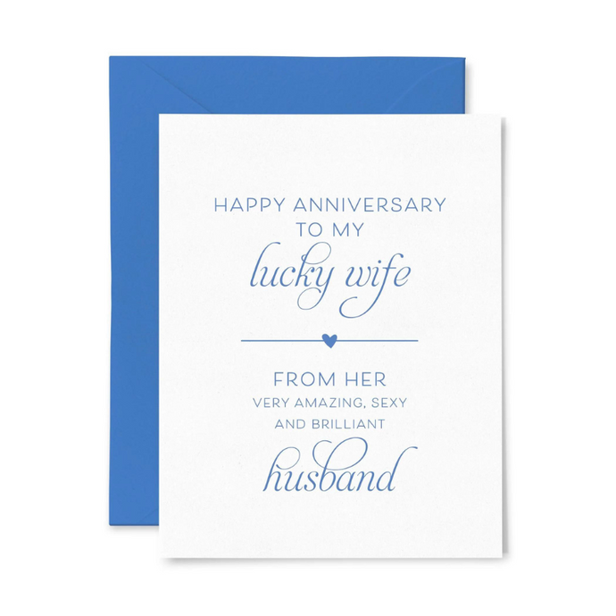 Lucky Wife Anniversary - becket hitch