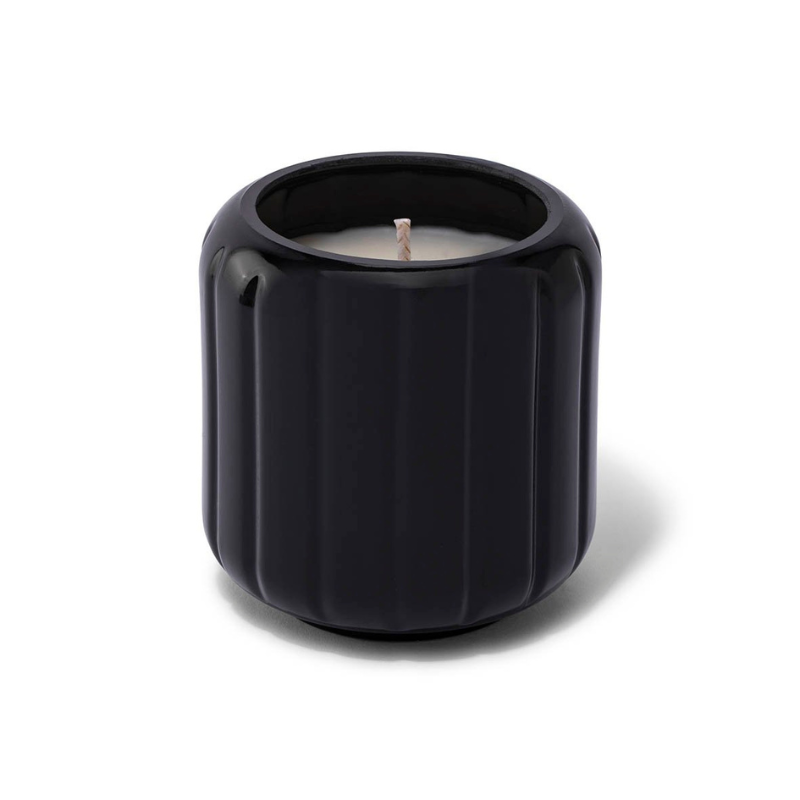 black tobacco candle Tuscany Homme + Heritage Collection Leather (15 oz) Its an ideal everyday candle that brings warmth and depth to any room Stoneglow Tobacco and Black Pepper