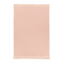 Load image into Gallery viewer, Waffle Hand Towel Blush - Becket Hitch
