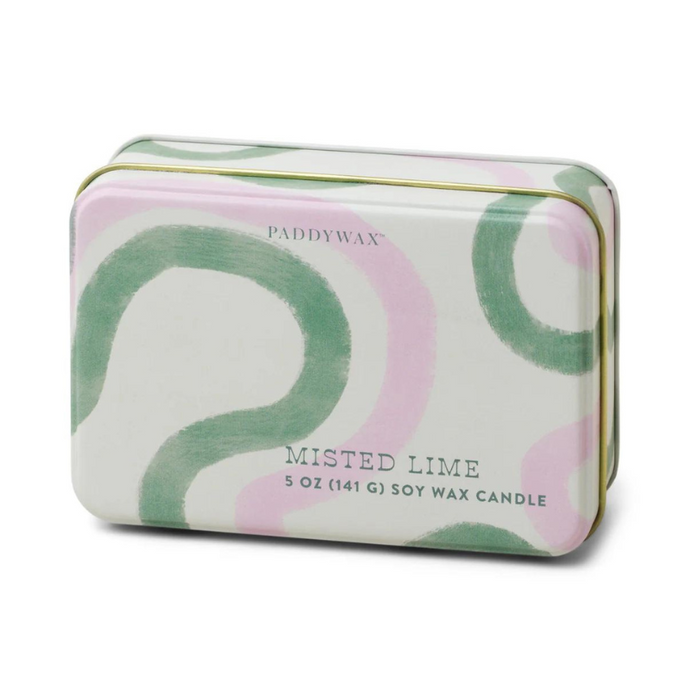 Misted Lime Candle Tin - becket Hitch