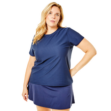 Load image into Gallery viewer, Walnut Short Sleeve in Navy - Becket Hitch
