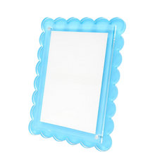 Load image into Gallery viewer, Pastel Blue Scallop Frame
