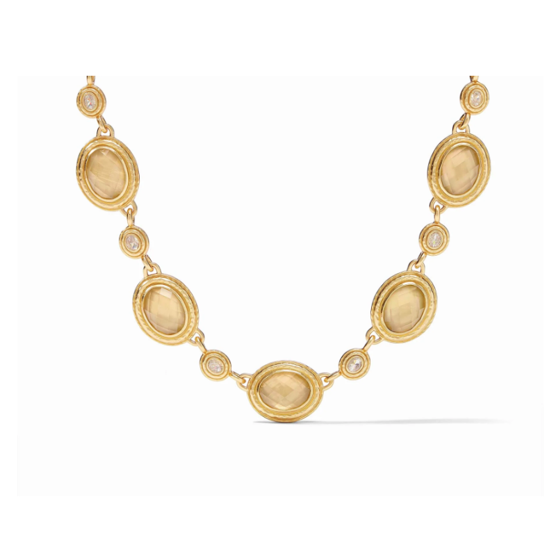 TUDOR STONE NECKLACE IRIDESCENT MULTI-STONE main image 0
