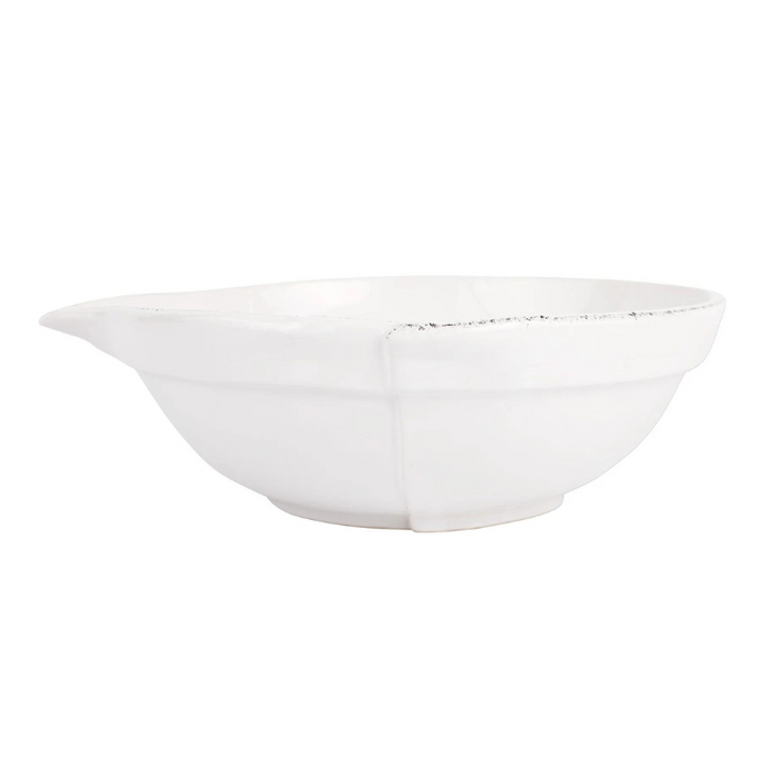 Lastra White Large Mixing Bowl - Becket Hitch