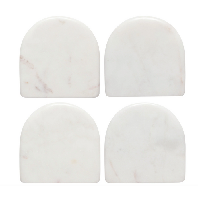 Arched Marble Coasters - Becket Hitch