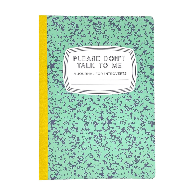 Please Don't Talk to Me Introvert Journal - Becket Hitch