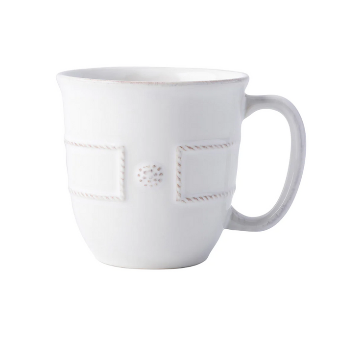 Berry & Thread French Panel Whitewash Cofftea Cup - Becket Hitch