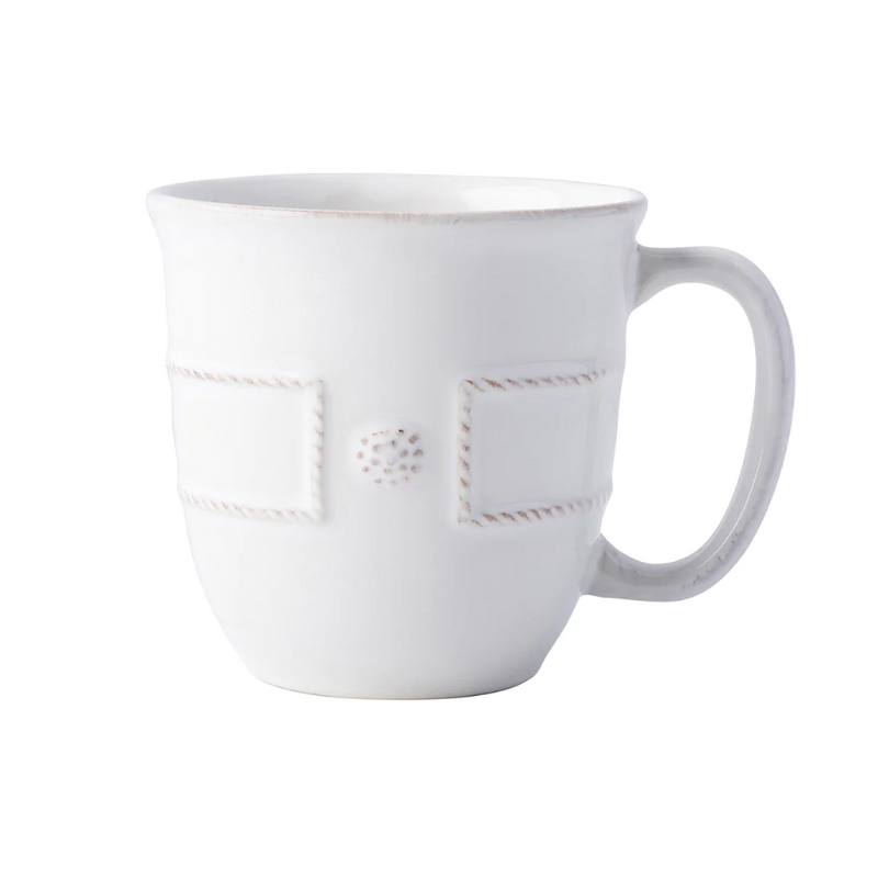 Berry & Thread French Panel Whitewash Cofftea Cup - Becket Hitch