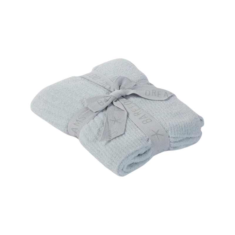 CozyChic Lite Ribbed Baby Blanket in Blue