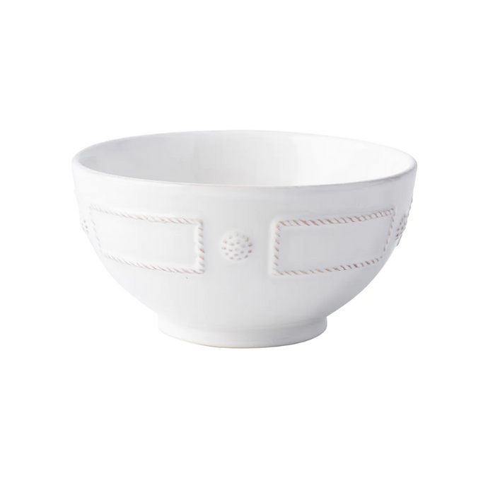 Berry & Thread French Panel Whitewash Cereal/Ice Cream Bowl - Becket Hitch