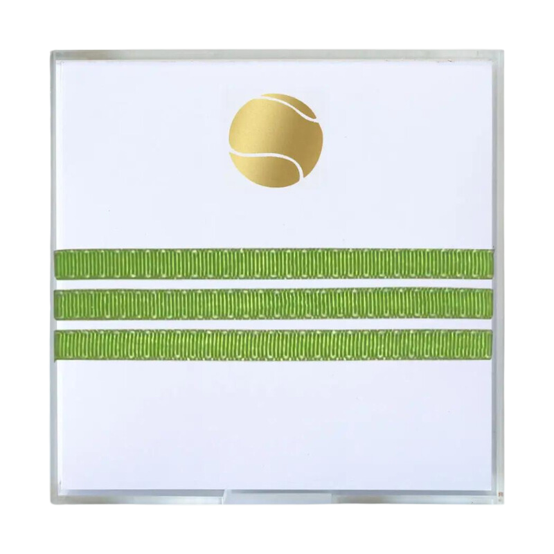 Tennis Notepad Becket Hitch