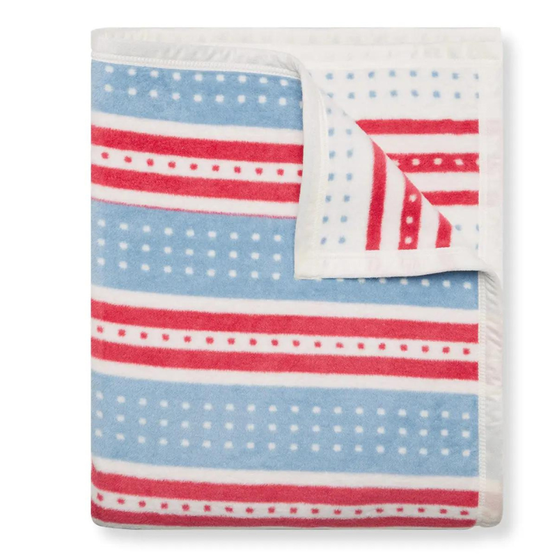 Liberty Island Stripes Blanket