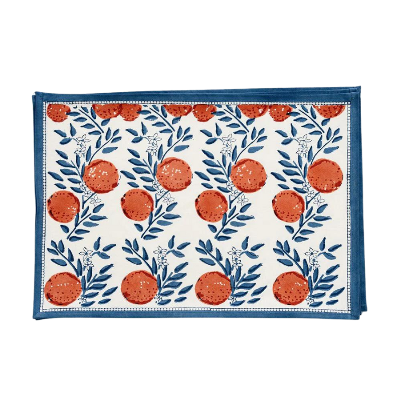 Orange Grove Placemat - Becket Hitch