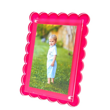Load image into Gallery viewer, Pink Scallop Frame
