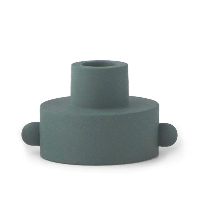 Green Dual Function Candle Holder