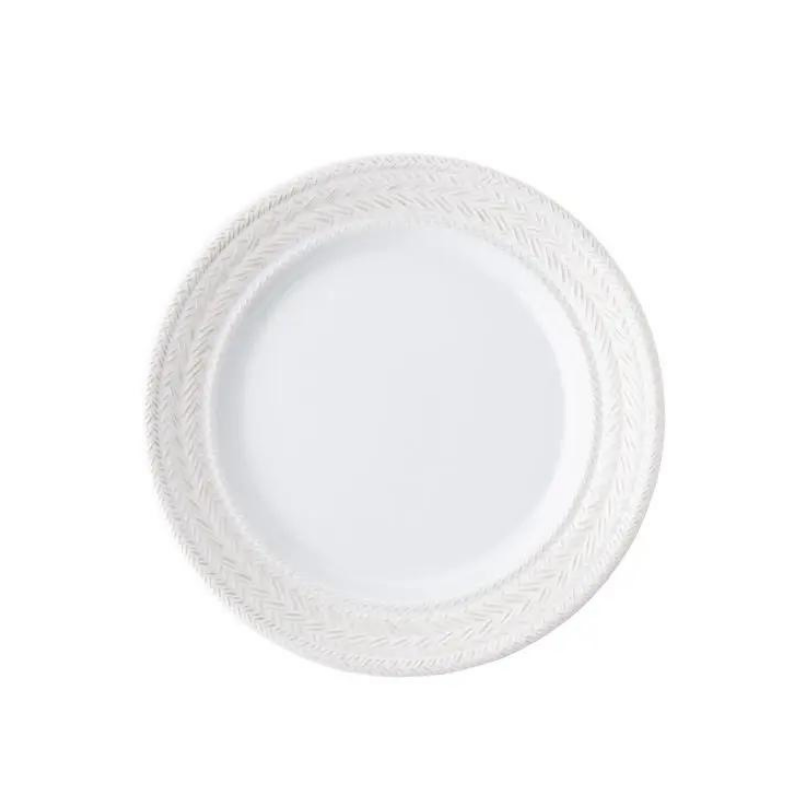 Le Panier Melamine Dessert/Salad Plate - Whitewash - becket hitch