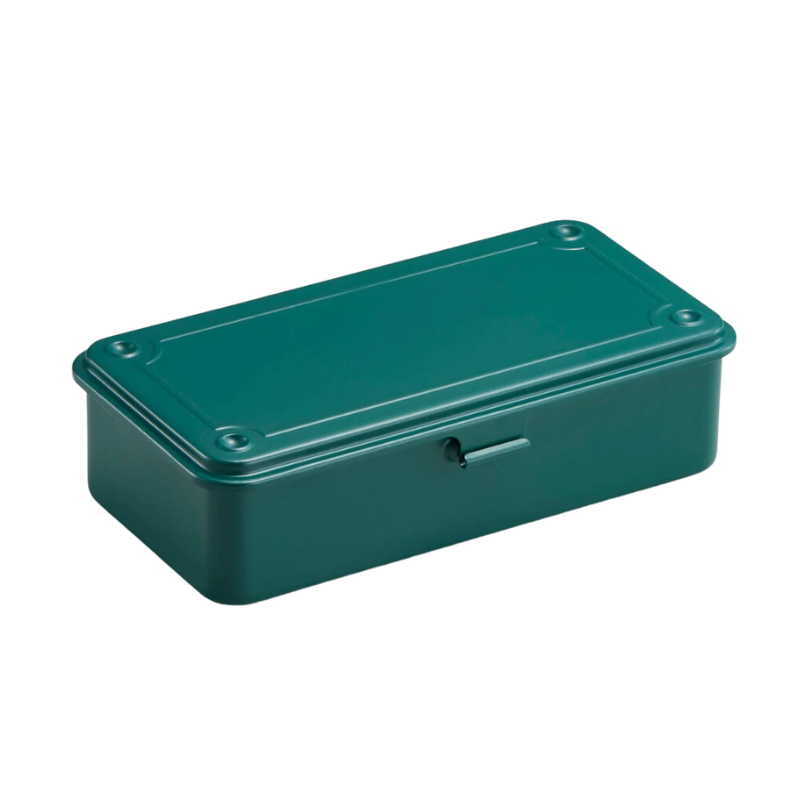 Toyo Steel Stackable Storage Box Green - Becket HItch