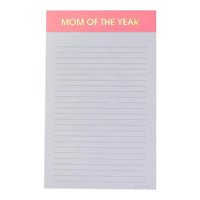 Mom of the Year Notepad - Becket Hitch