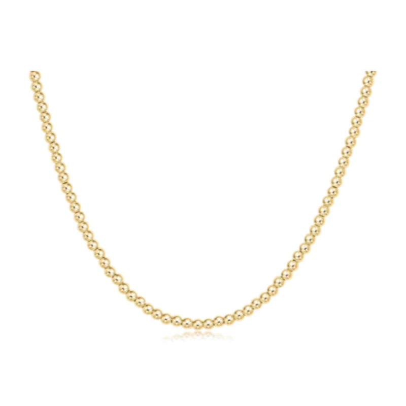 Classic Gold 3mm Necklace