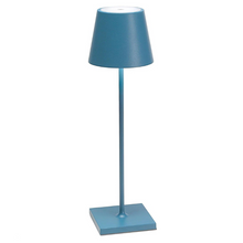 Load image into Gallery viewer, Avio Blue Dimmable Poldina Pro Table Lamp - Becket Hitch
