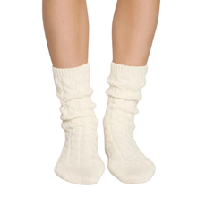 Load image into Gallery viewer, Ivory Cozy Socks

