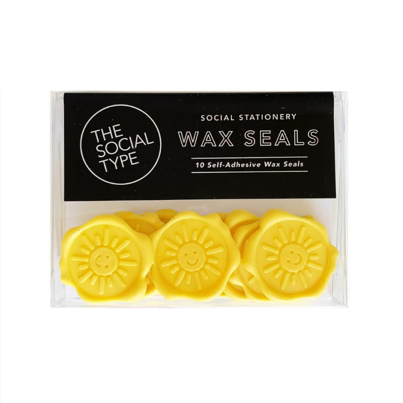 Smiley Sun Wax Seals