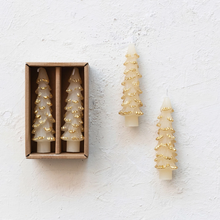 Load image into Gallery viewer, Gold Tipped Tree Tapers
