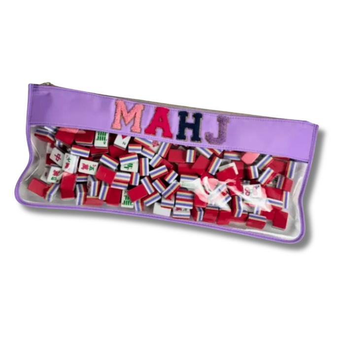 Lilac Mahj Bag-Becket Hitch