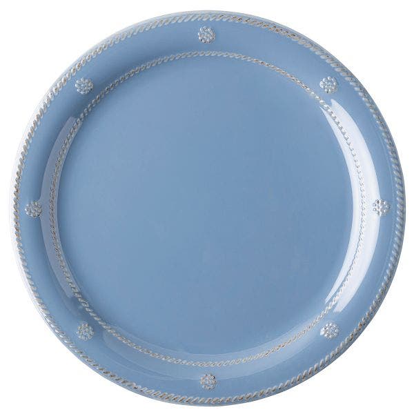 Berry & Thread Chambray Melamine Dinner Plate - Becket Hitch