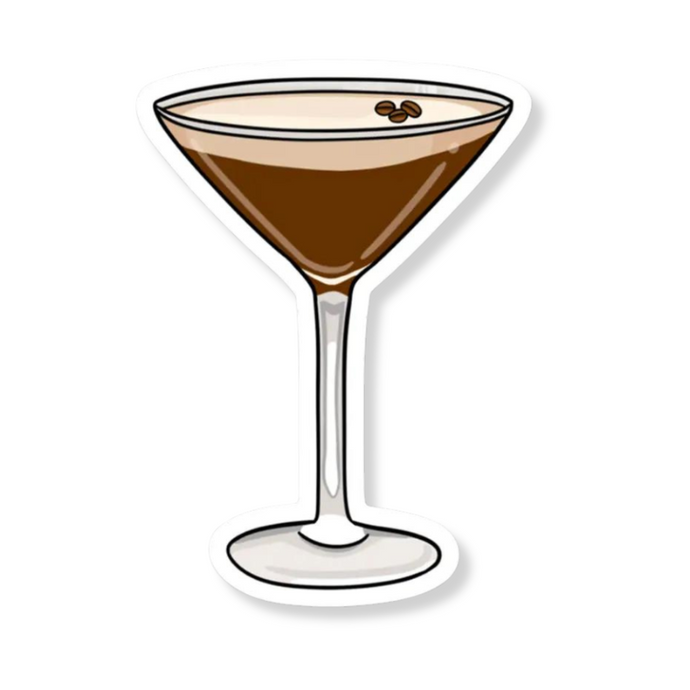 Espresso Martini Sticker - Becket Hitch