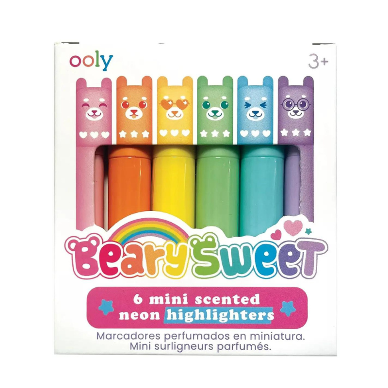 Beary Sweet Mini Scented Highlighters-Becket Hitch