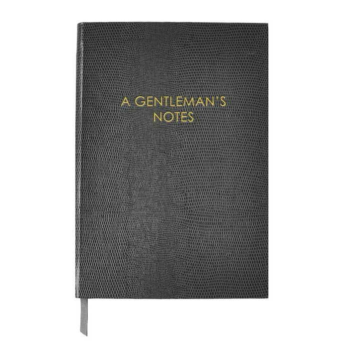 A Gentleman's Notes Journal - becket hitch