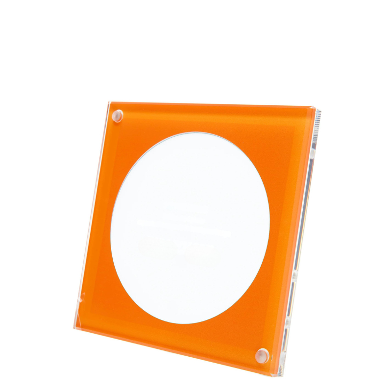 Orange Square Frame - becket hitch