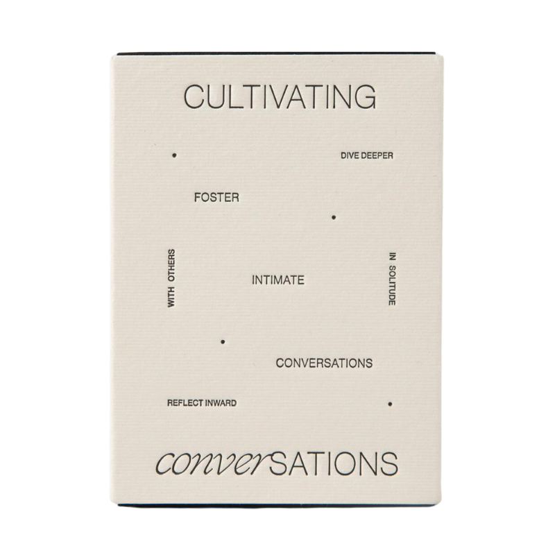 Cultivating Conversations Cards - Becket Hitch