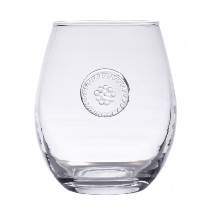 Berry & Thread Stemless White Wine Glass - Becket Hitch