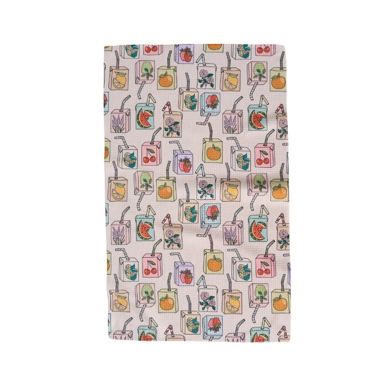 Juicebox Retro Tea Towel-Becket Hitch