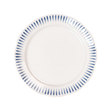 Load image into Gallery viewer, Sitio Stripe Dinner Plate - Becket Hitch
