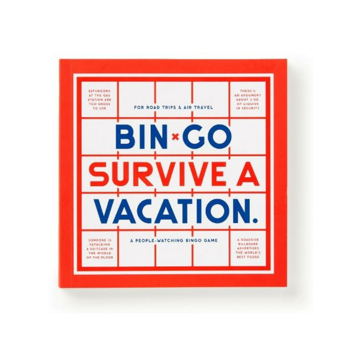 Survive a Vacation Bingo Book - Becket Hitch