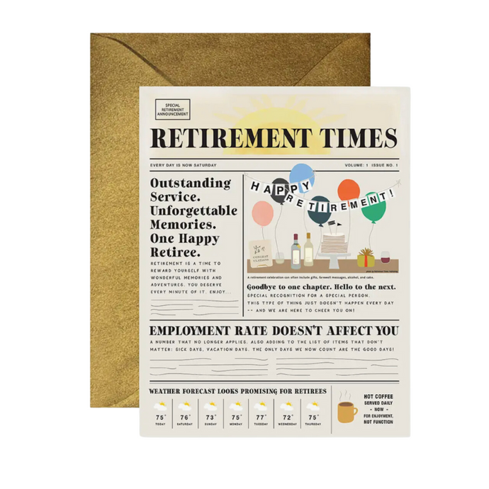 Retirement Times - becket hitch