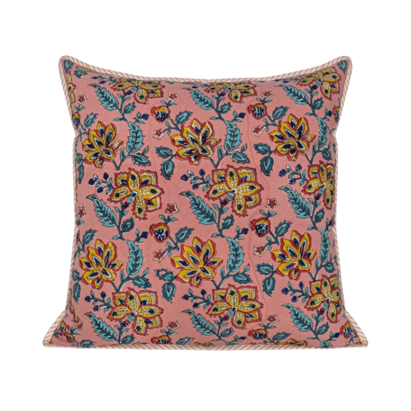 Rang Block Print Pillow