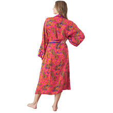 Load image into Gallery viewer, City Cats Satin Robe-Becket Hitch
