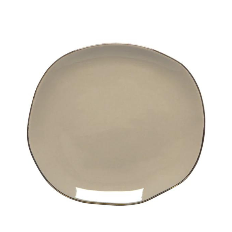 Tuscan Appetizer Plate Taupe - Becket Hitch