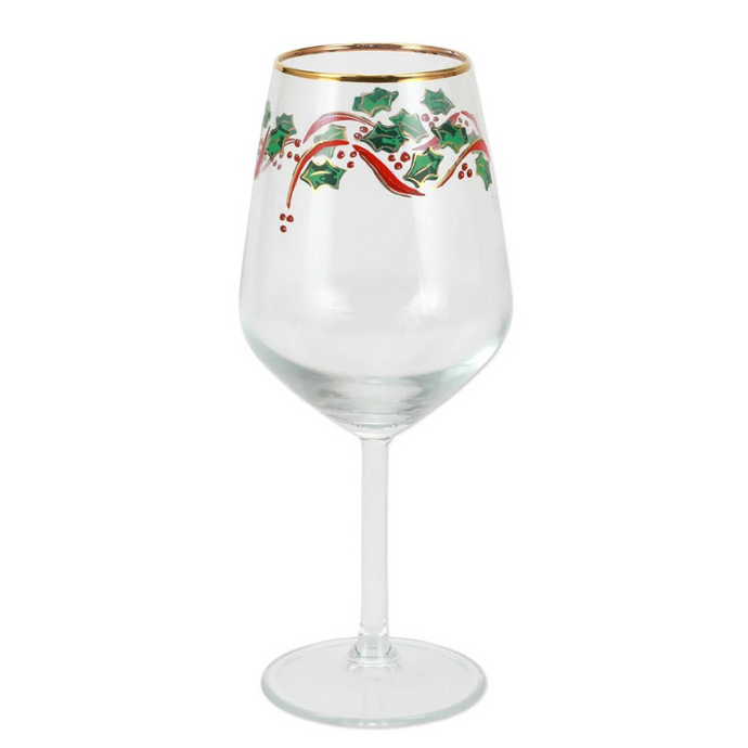 Holly Wine Glass - becket hitch